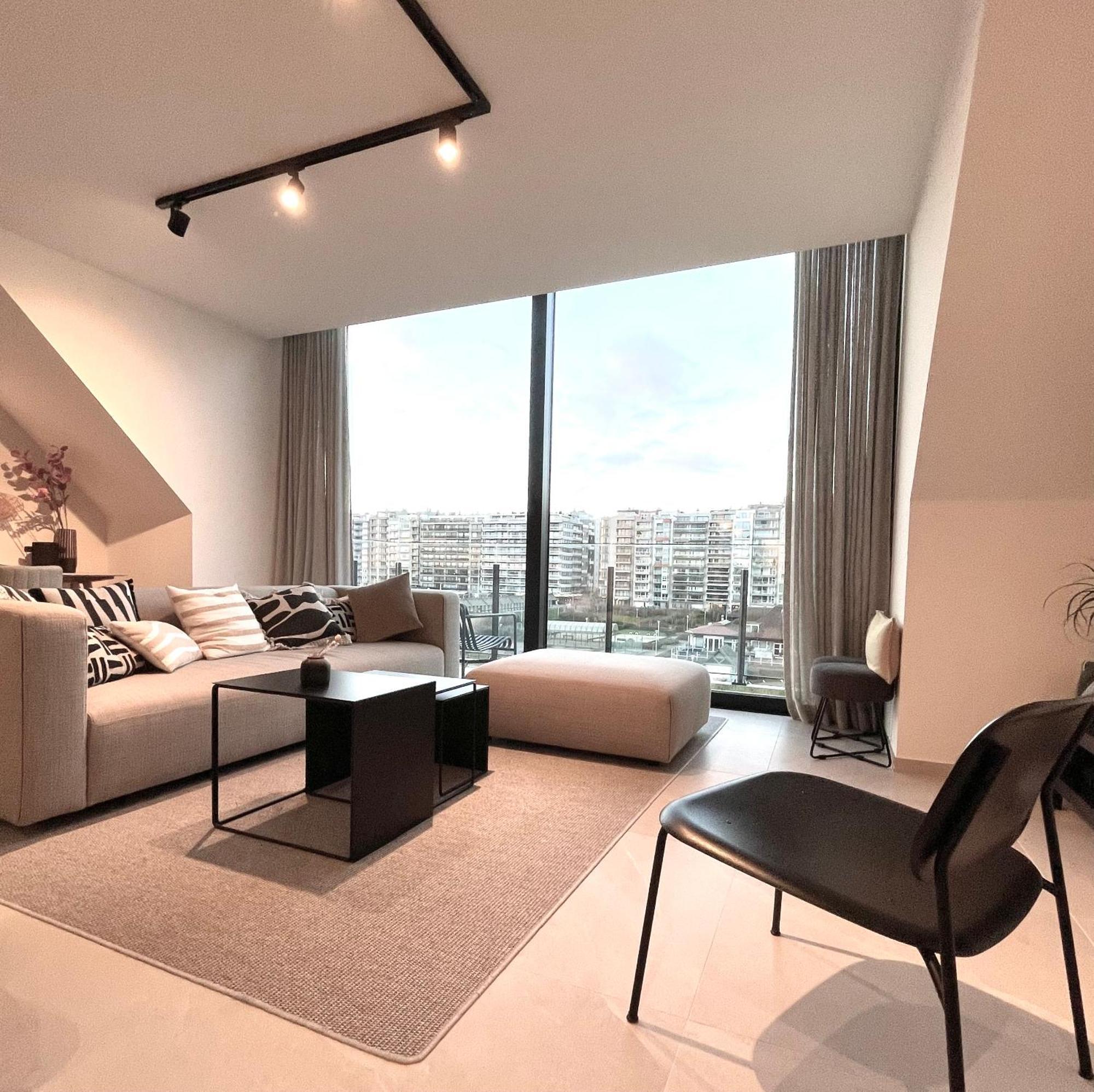 Molo Roof - Stylish Penthouse With Marina View Blankenberge Within Walking Distance From The Sea - 15 Km From Bruges公寓 外观 照片